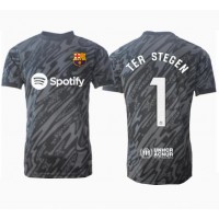 Barcelona Ter Stegen #1 Målvakt Tredjeställ 2024-25 Kortärmad